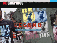 Tablet Screenshot of bjjgraphics.com